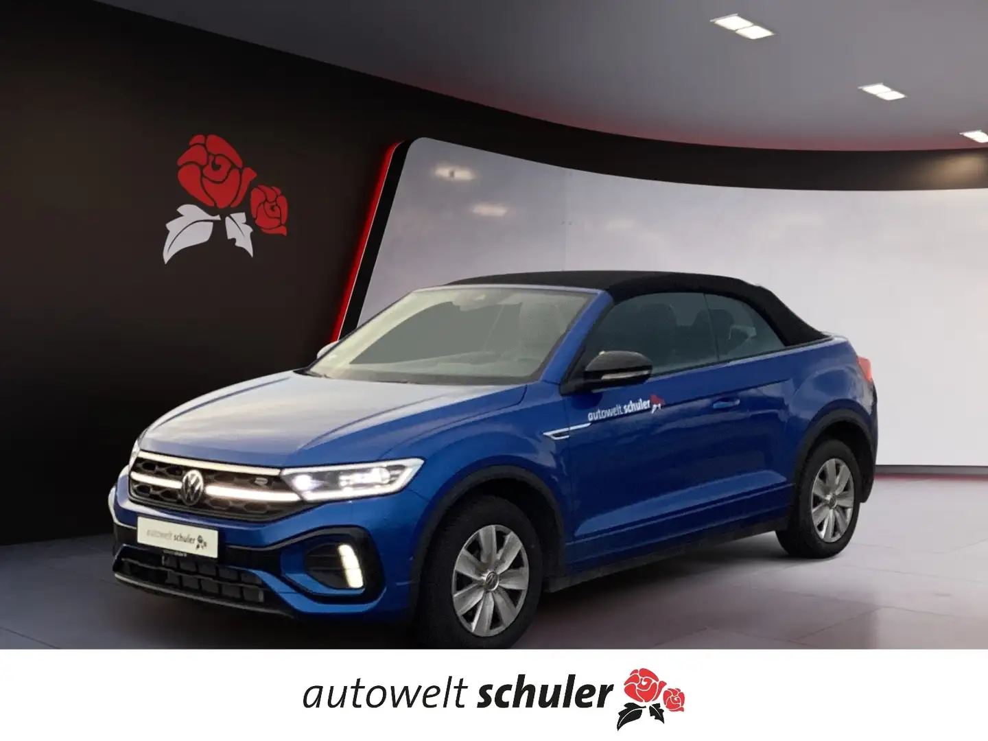 Volkswagen T-Roc Cabriolet 1,5 TSI DSG R-Line AHK Blau - 1