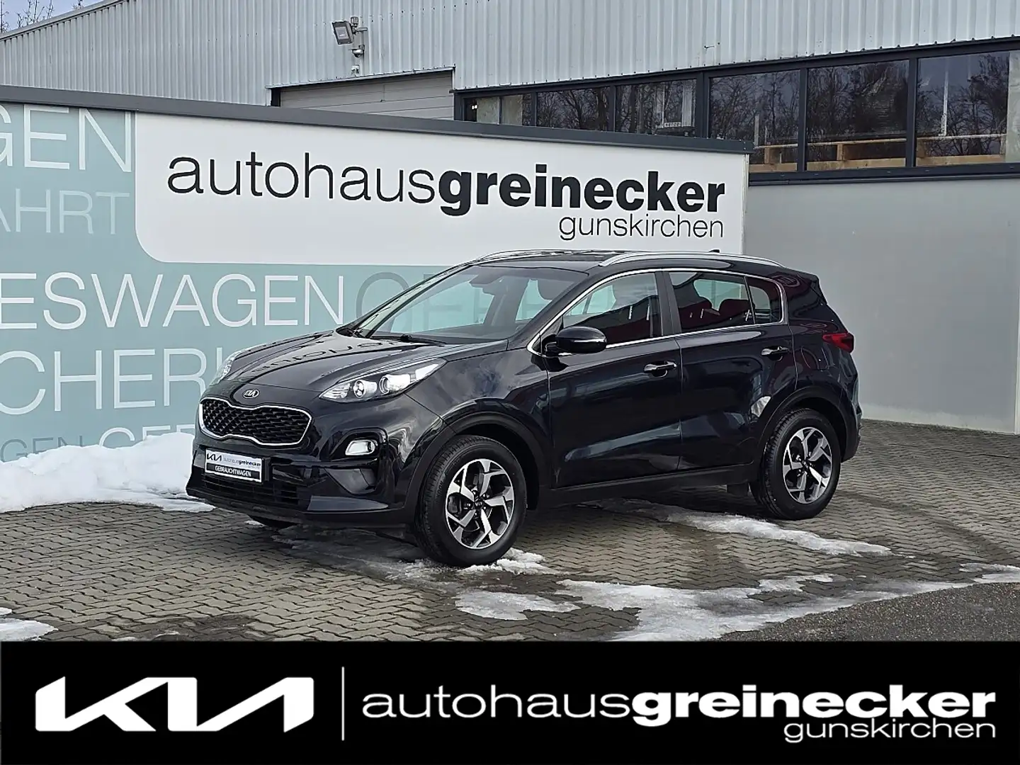 Kia Sportage 1,6 CRDI SCR Silber Schwarz - 1
