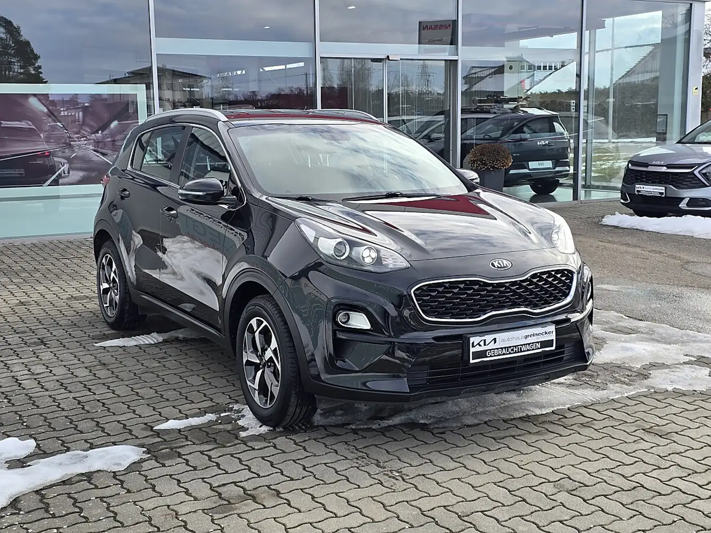 Kia Sportage 1,6 CRDI SCR Silber Schwarz - 2