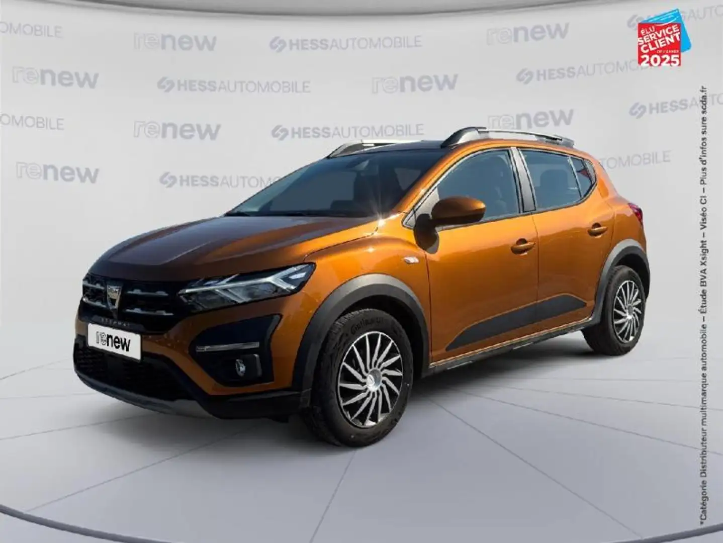 Dacia Sandero 1.0 ECO-G 100ch Stepway Confort -22 Orange - 1