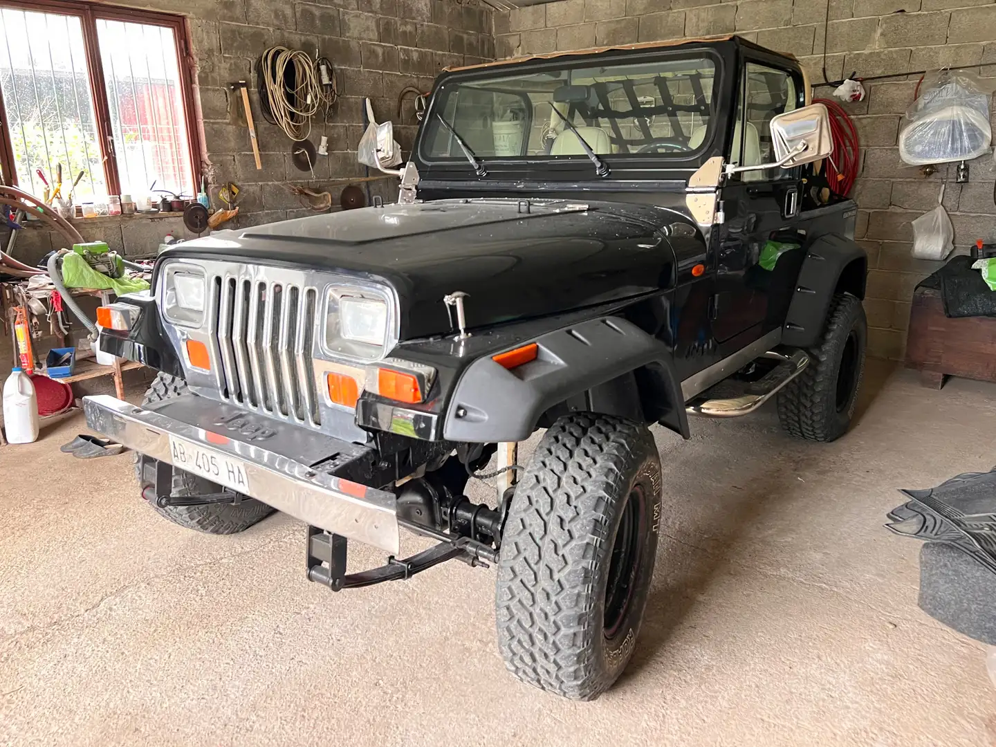 Jeep Wrangler Wrangler Soft Top 2.5 Texan autocarro Black - 2