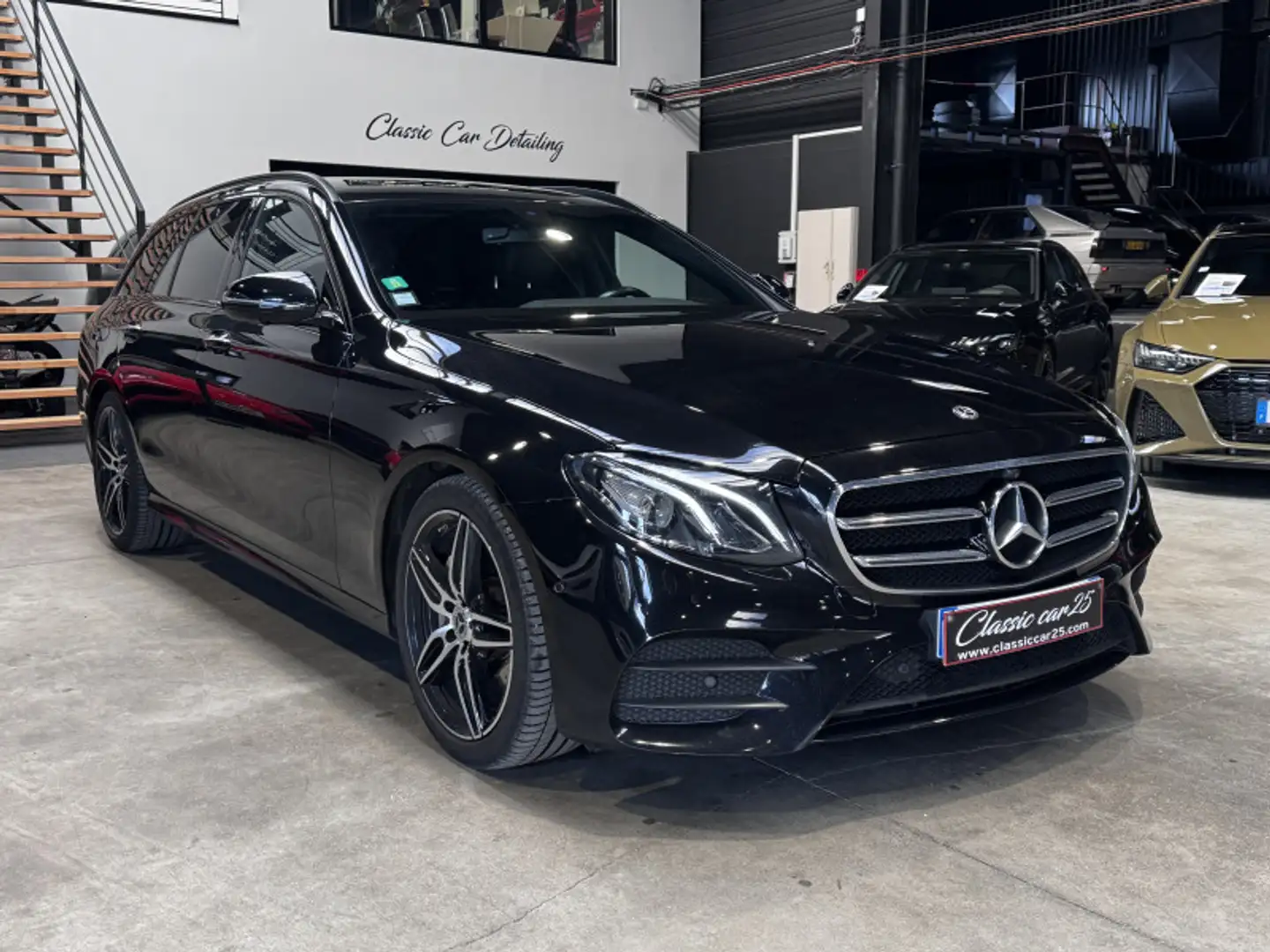 Mercedes-Benz E 220 220 D 194CH FASCINATION 9G-TRONIC Noir - 2