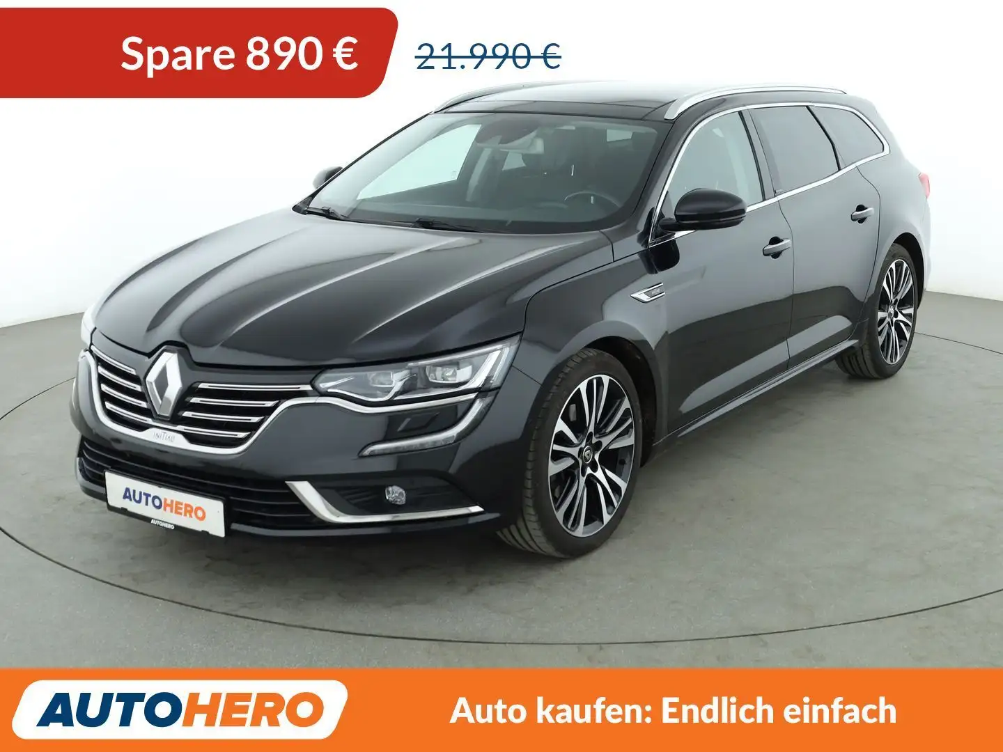 Renault Talisman 1.8 TCe Initiale Paris Aut.*NAVI*AHK*PANO*LED*ACC* Schwarz - 1