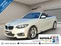 BMW 220 i Cabrio M Sport 18"~GRA~SHZ~PDC~Ambiente~Bluetoot Blanc - thumbnail 1