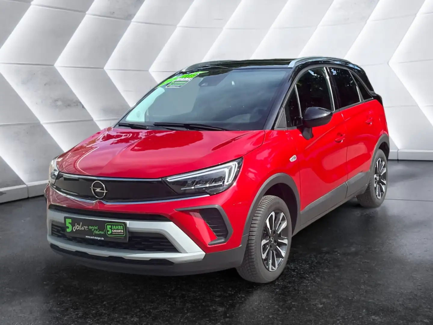 Opel Crossland 1.2 Turbo Elegance FLA Pano SpurH LM Rot - 2