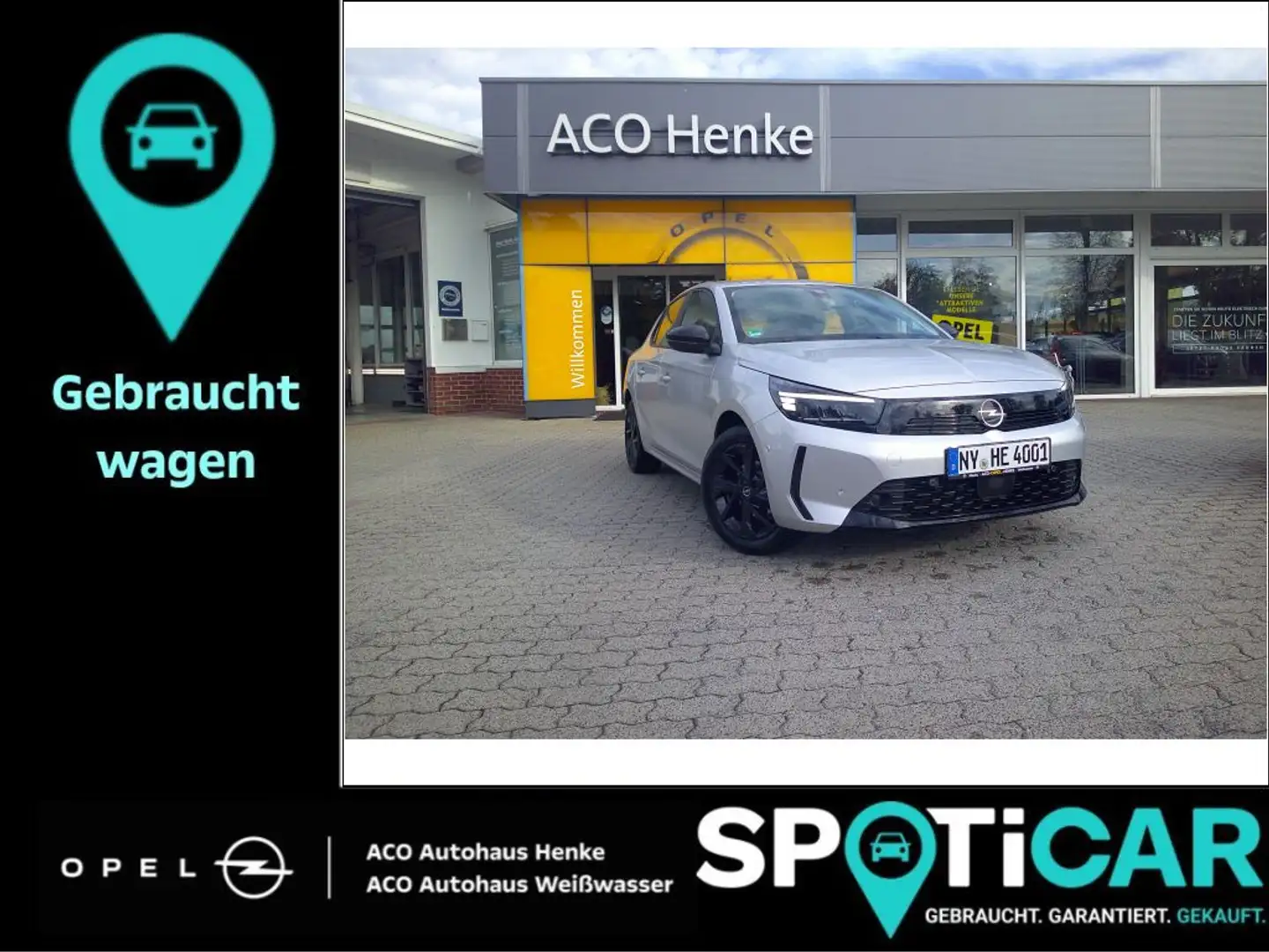 Opel Corsa 1.2 Start/Stop Silber - 1