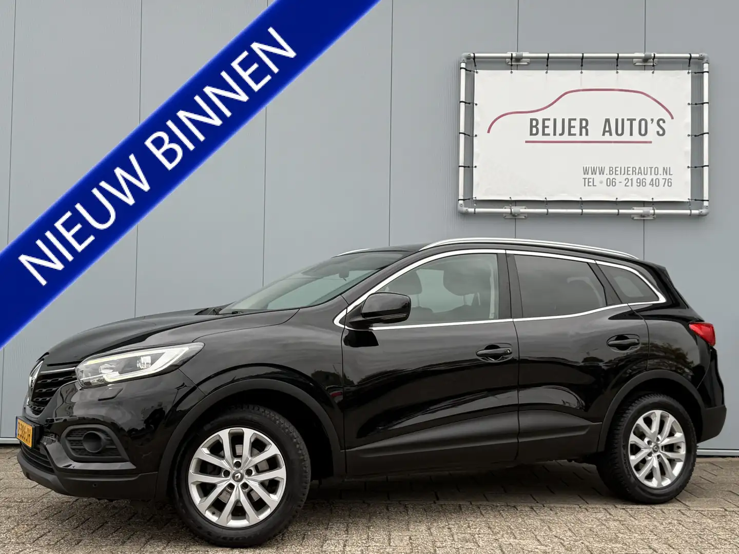 Renault Kadjar 1.3 TCe Zen Trekhaak/Navi/Climate/Apple Carplay. Noir - 1