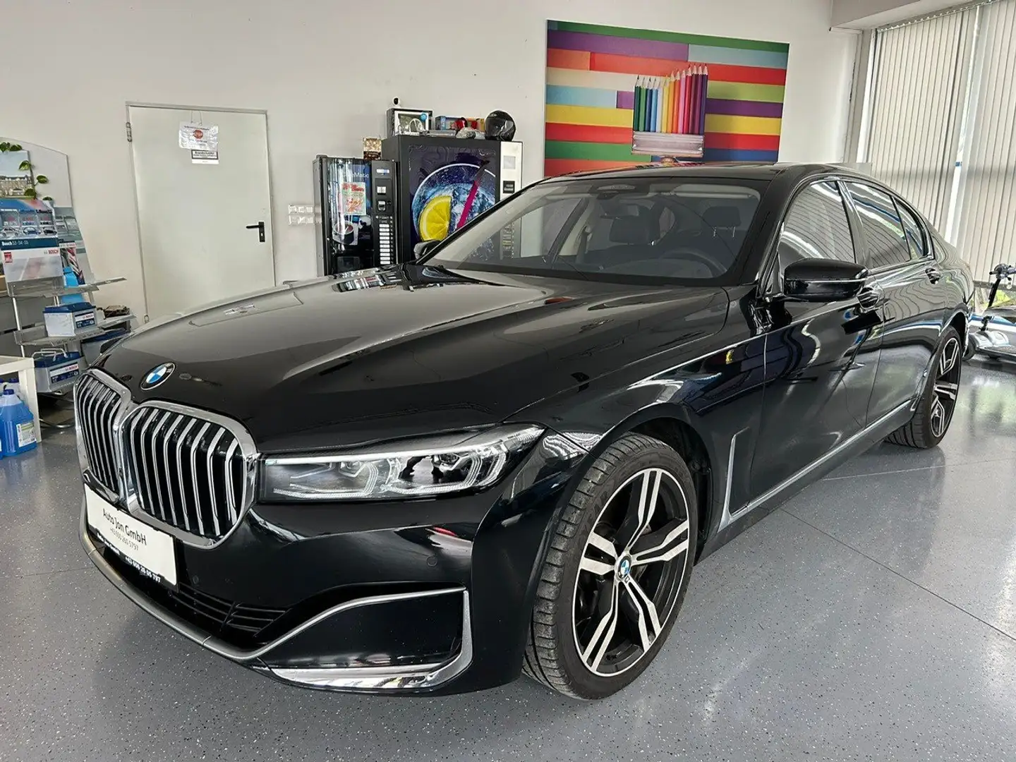 BMW 730 d xDrive,Head Up*Schiebedach*Massage*Leder*360° Noir - 1