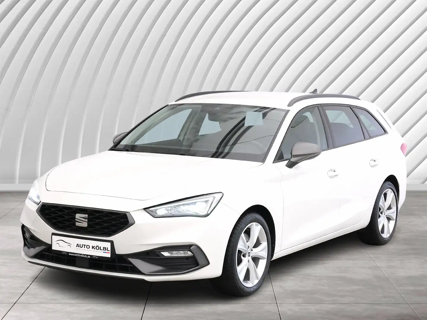 SEAT Leon Sportstourer FR ACC AHK RFK NAVI LED DAB Weiß - 1
