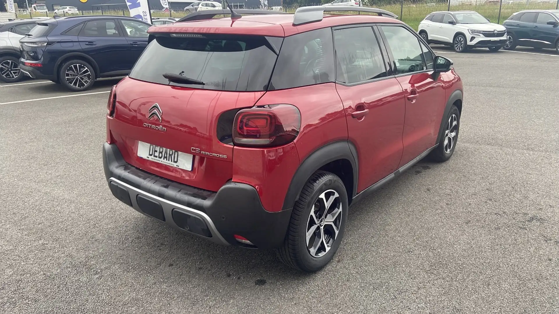 Citroen C3 Aircross 1.5 BLUEHDI 110CH S\u0026S PLUS Rouge - 2
