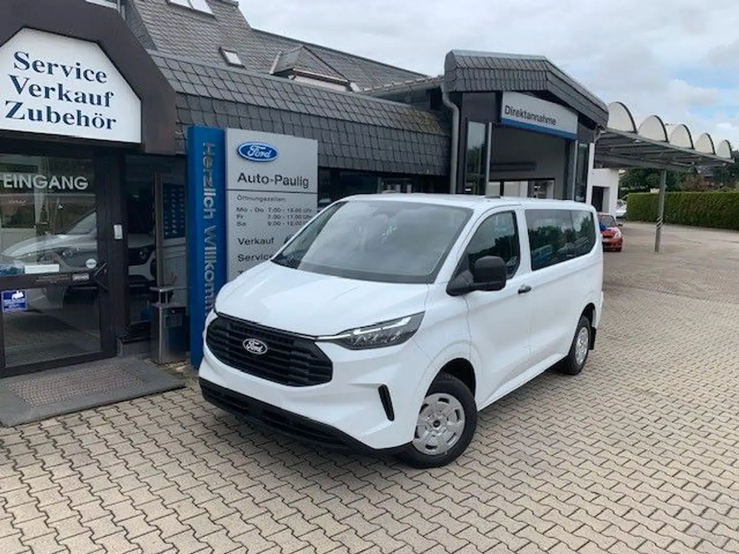 Ford Transit Custom Kombi Blanco - 1