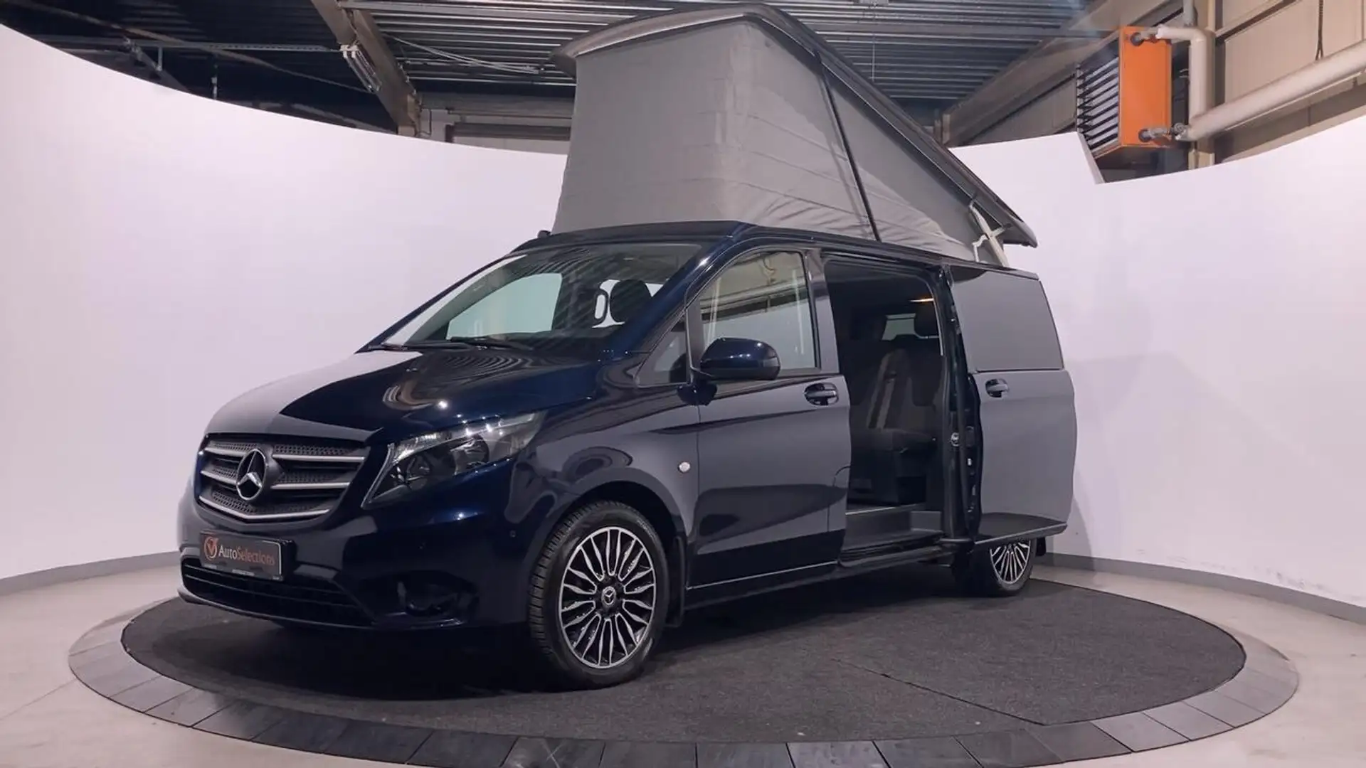 Mercedes-Benz Marco Polo Webasto/Luifel/ Klaptafel/Led verlichting Niebieski - 1