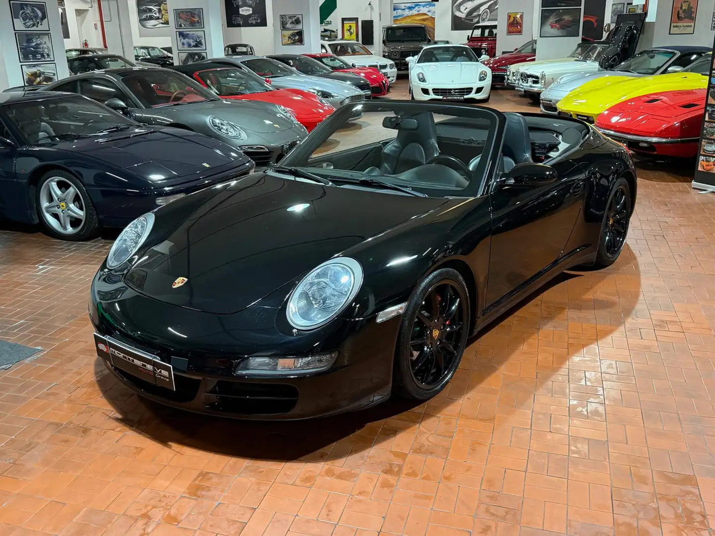 Porsche 997 Carrera 4S Cabriolet Manuale Tagliandata Noir - 1