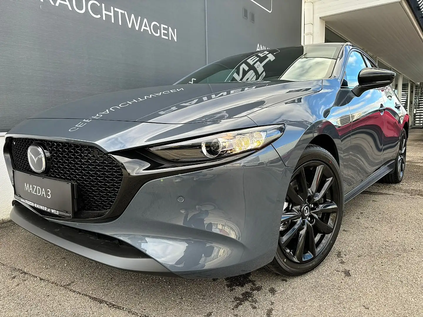 Mazda 3 Mazda3 e-Skyactiv-G140 Homura Gris - 1