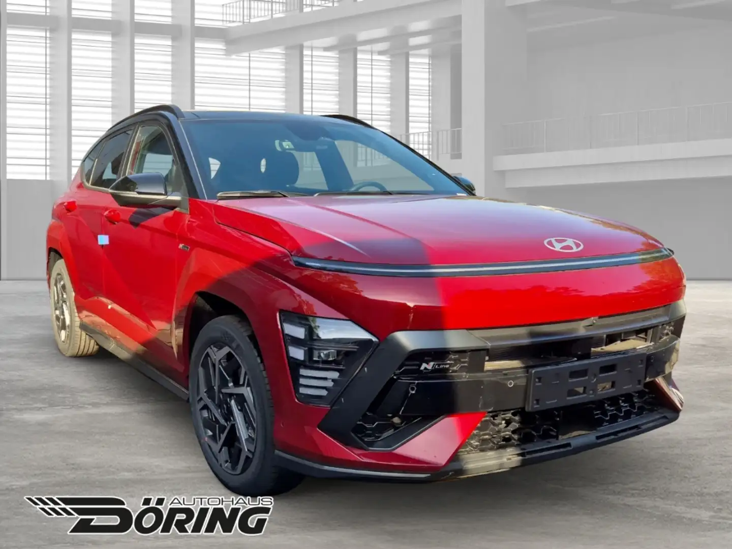 Hyundai KONA HYBRID N Line 1.6 Benzin Automatik 141PS Ultimate- Rot - 2