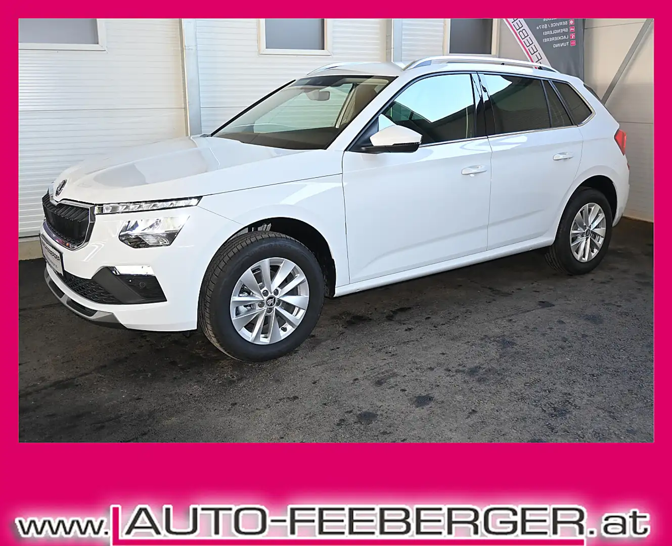 Skoda Kamiq 1,0 TSI Selection DSG; virtual-cockpit, LED, Fr... Weiß - 1