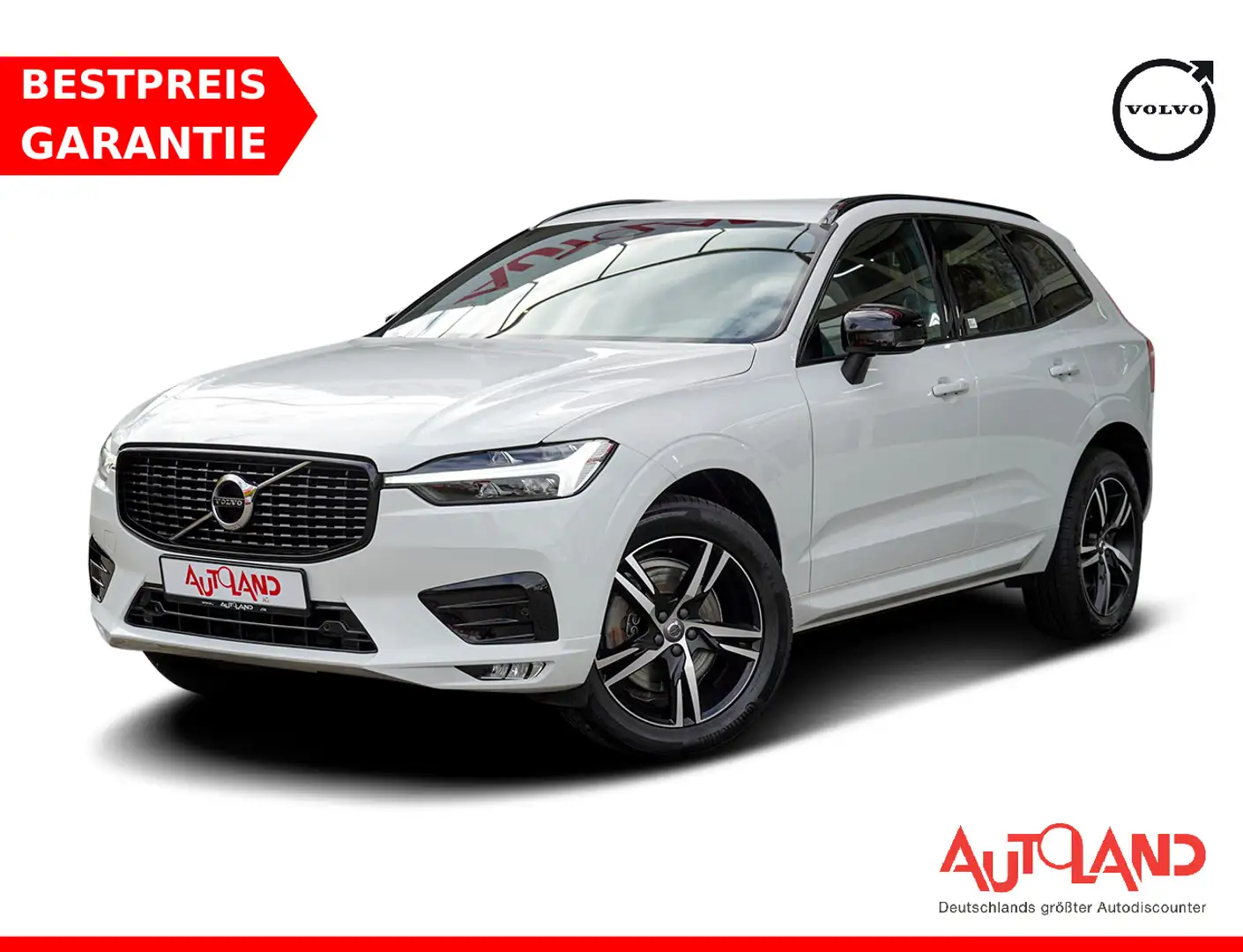 Volvo XC60 B4 R Design LED Navi Memory el. Heckklappe Weiß - 1