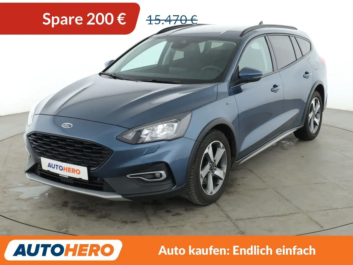 Ford Focus 1.0 EcoBoost Mild-Hybrid Active*NAVI*ACC*SPUR* Blau - 1