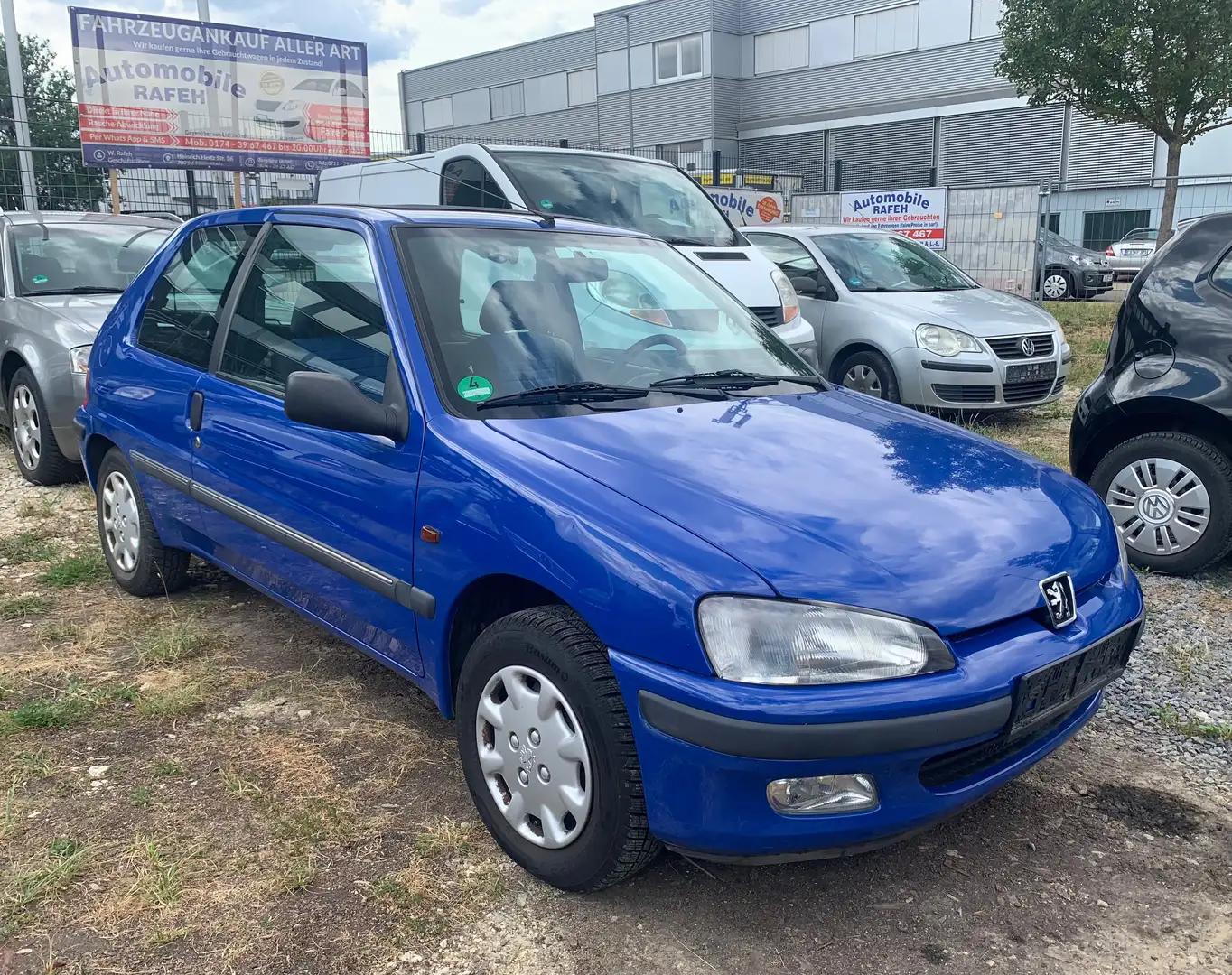 Peugeot 106 Long Beach + Automatik. 1.Hand. Top gepflegt Blau - 2