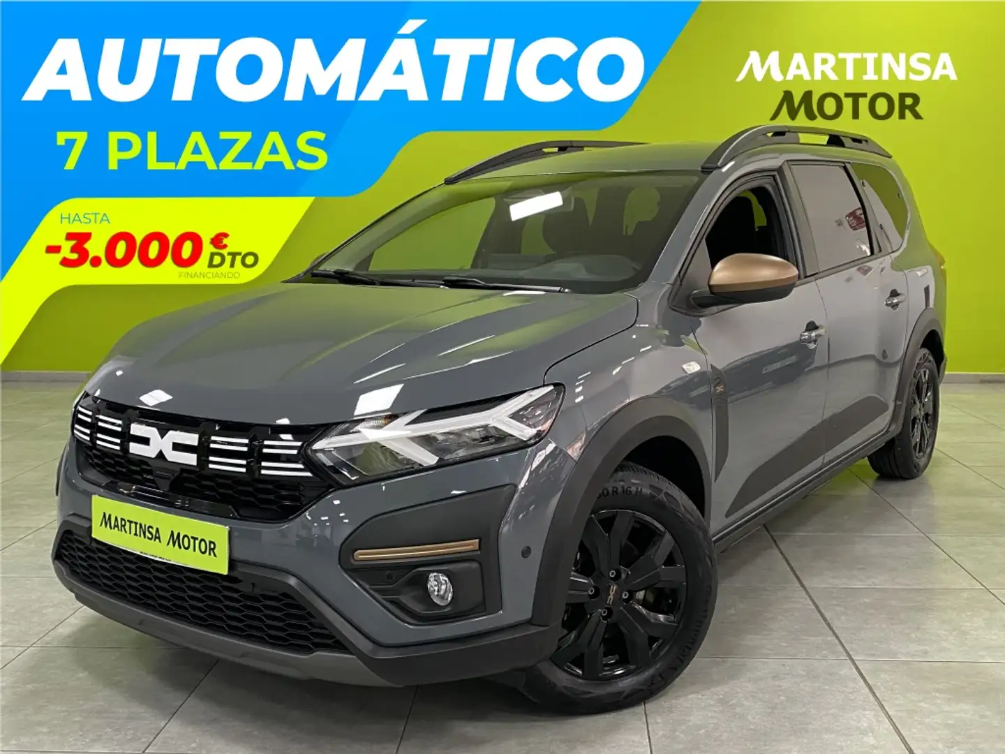 Dacia Jogger Hybrid Extreme 103kW 7pl. Gris - 1