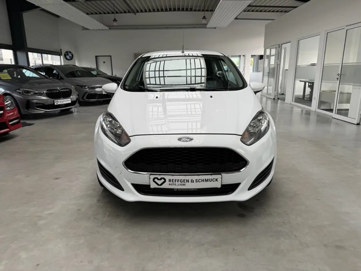 Ford Fiesta KLIMAANLAGE+ALURÄDER+ALLWETTER+1HAND+TÜV+ Bianco - 2
