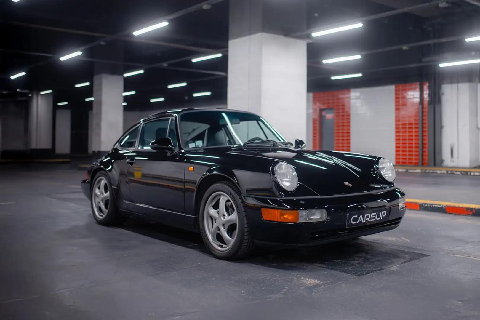 Porsche 911 Type 964 Carrera 4 Zwart - 1