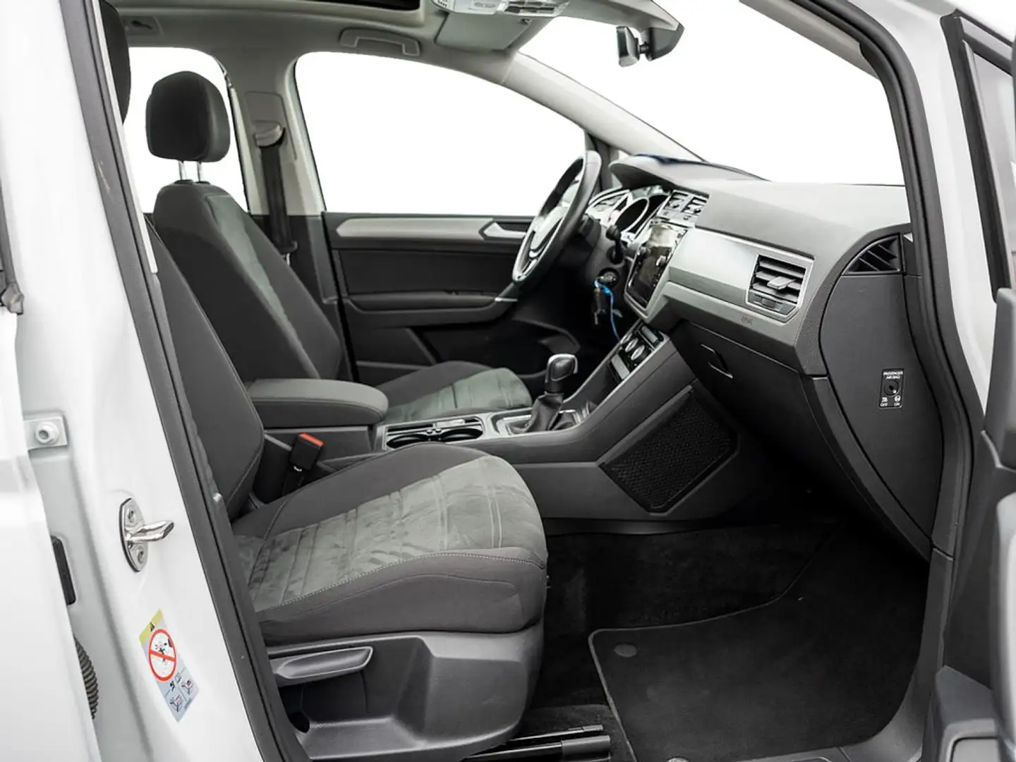 Volkswagen Touran 2.0 TDI Comfortline DSG LED NAVI PANO Blanc - 2