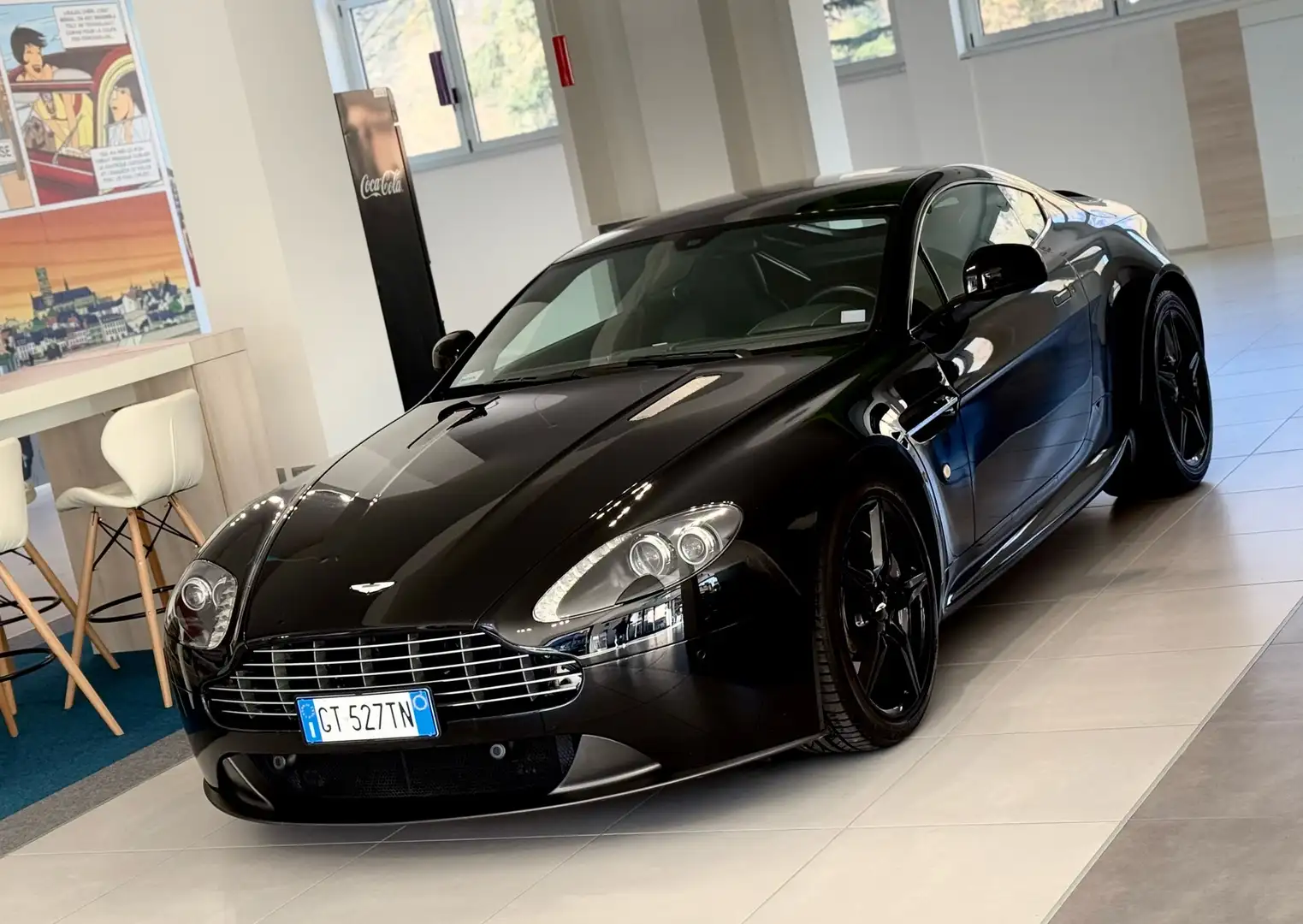 Aston Martin Vantage Coupe 4.7 V8 sportshift  DA VETRINA IVA ESPOSTA Fekete - 1