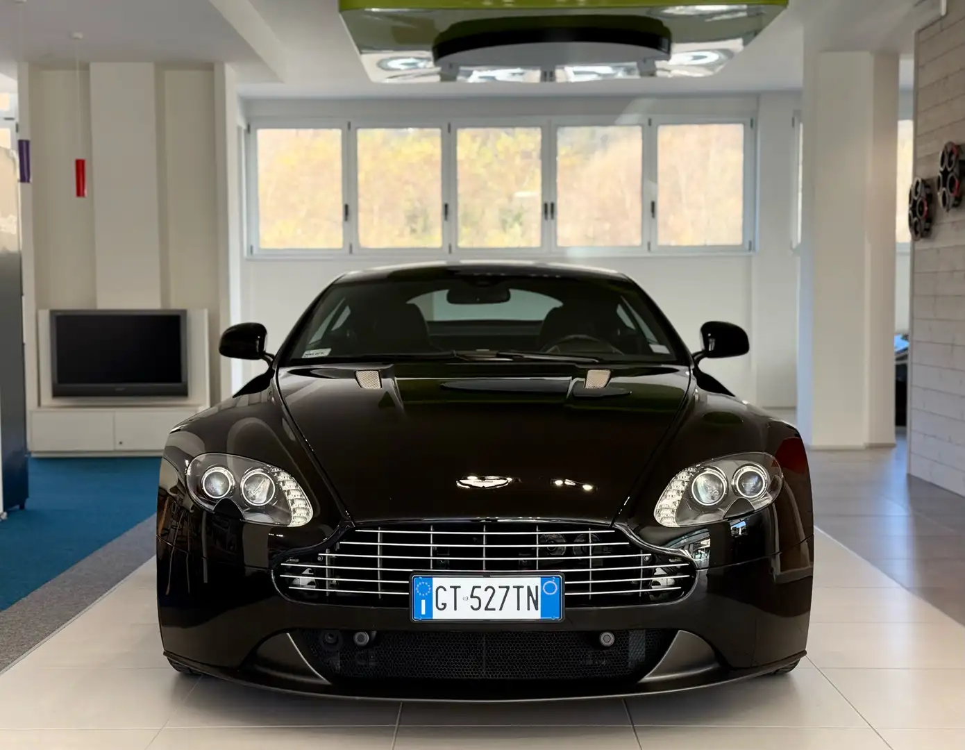 Aston Martin Vantage Coupe 4.7 V8 sportshift  DA VETRINA IVA ESPOSTA Fekete - 2