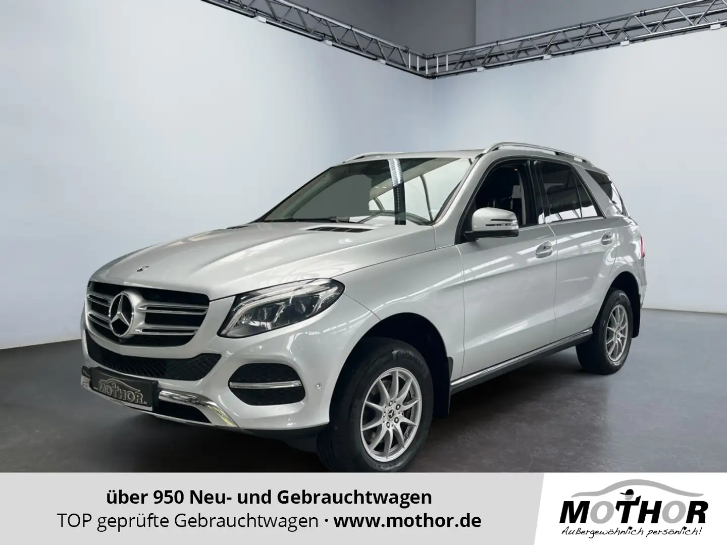 Mercedes-Benz 350 GLE AMG-Line  d 4Matic Leder STH 360 4xSHZ Argent - 1