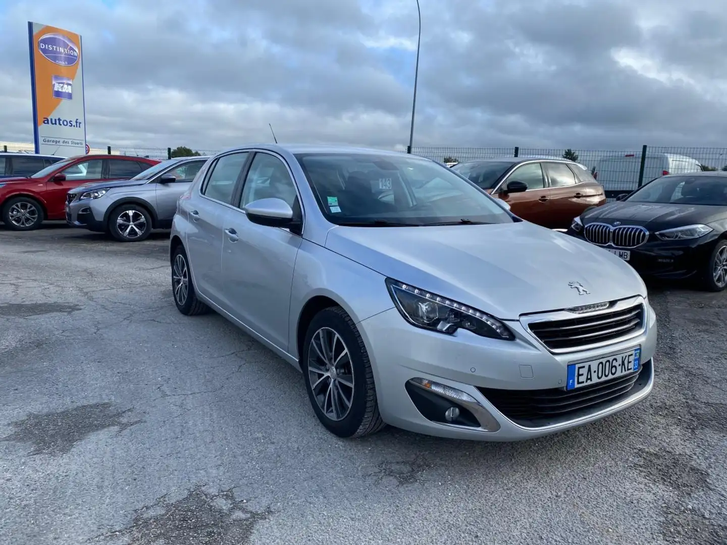 Peugeot 308 1.2i 12V S\u0026S 130 EAT6 ALLURE Gris - 2