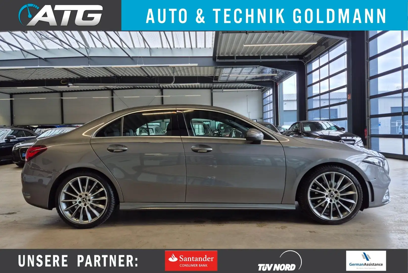 Mercedes-Benz A 200 AMG LIMOUSINE MBUX NAVI SHZ LED AHK Grigio - 1