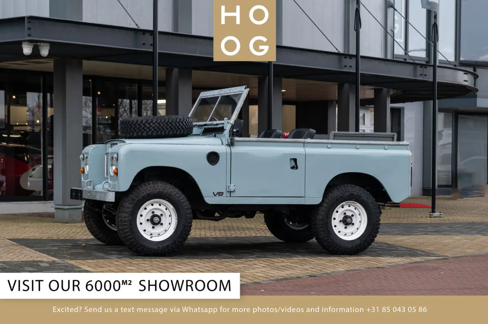 Land Rover Series 3 V8 Albastru - 1