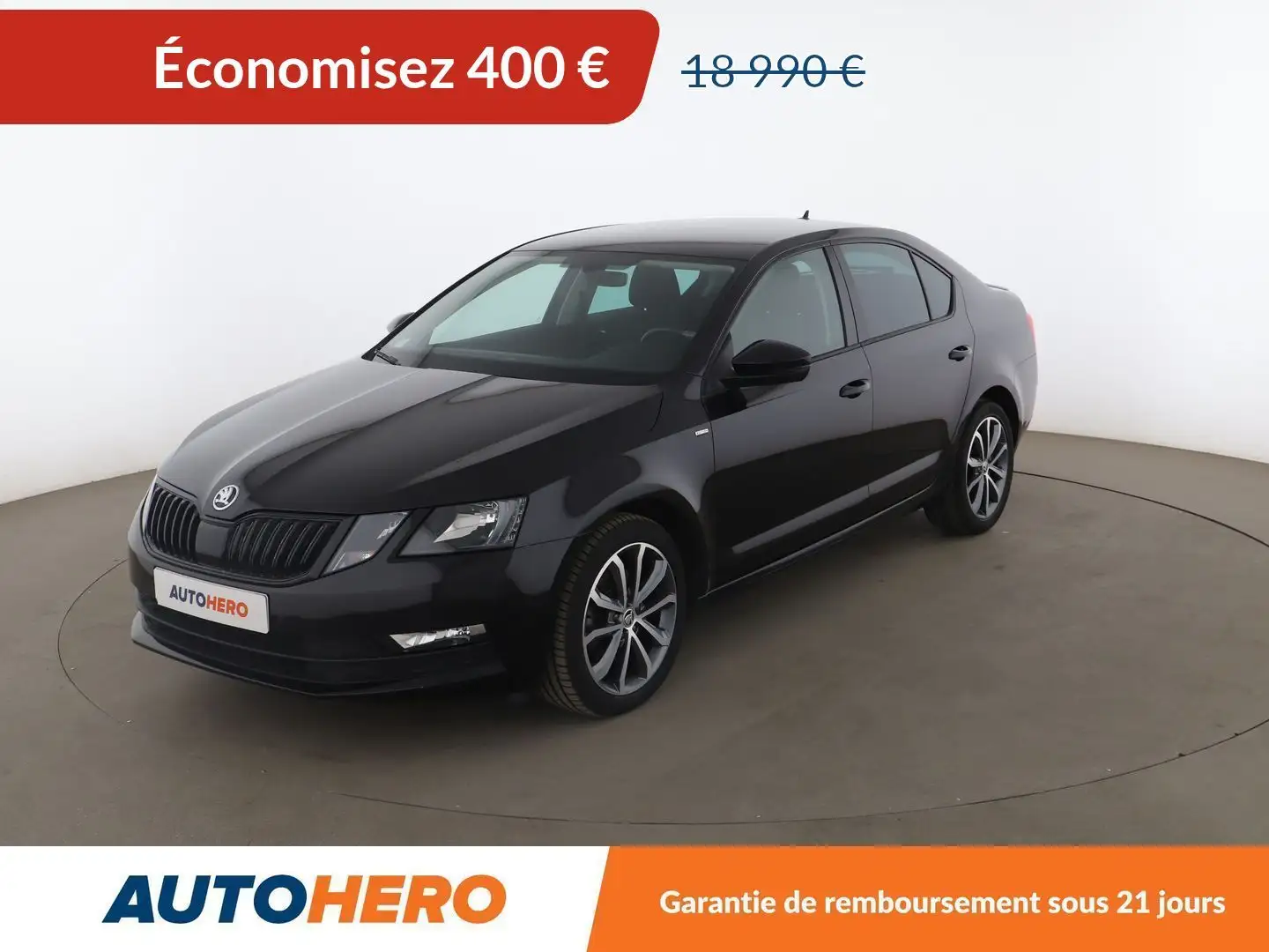 Skoda Octavia 1.5 TSI Edition DSG7 Noir - 1