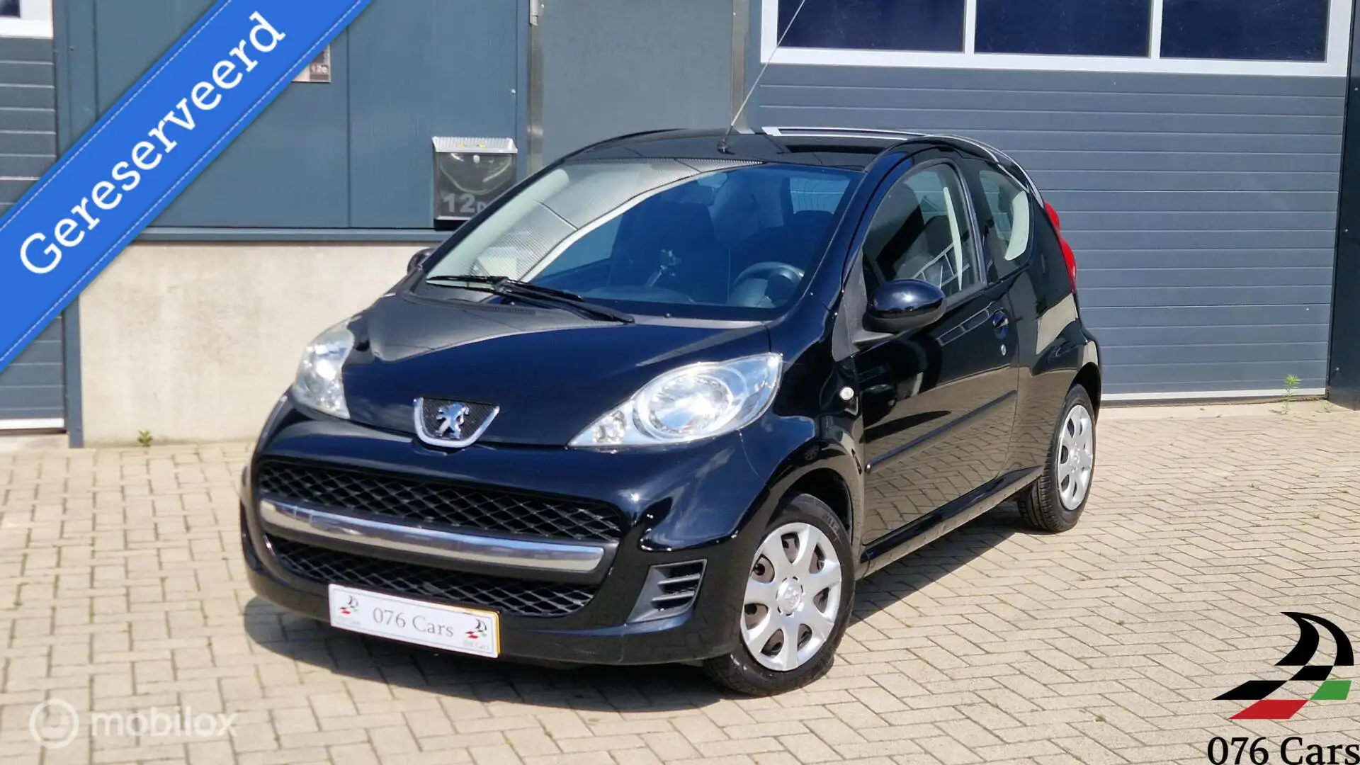 Peugeot 107 1.0-12V Sublime AIRCO / NAP / NW APK / NW BANDEN / Noir - 1