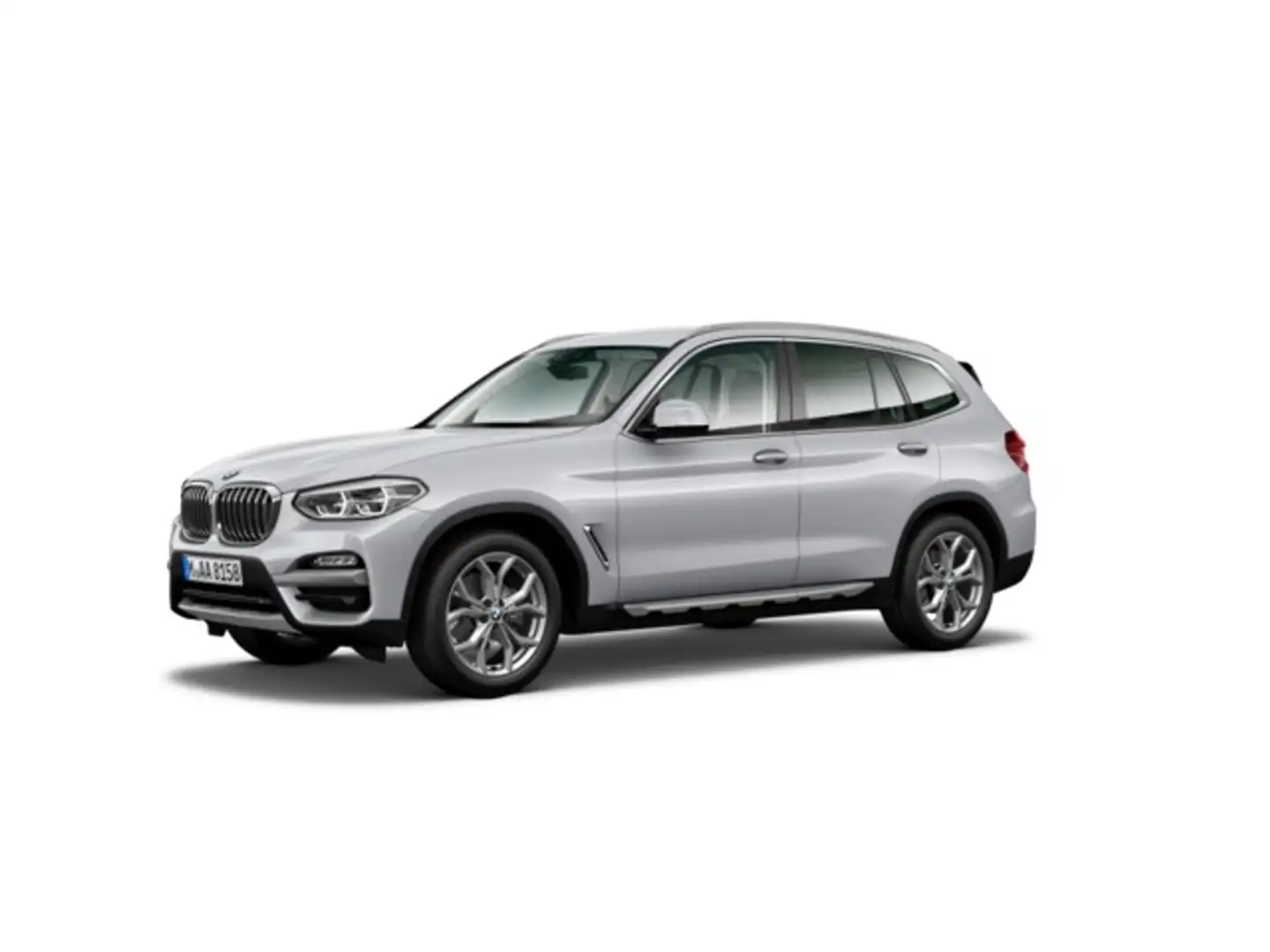 BMW X3 xDrive 20dA Plateado - 2