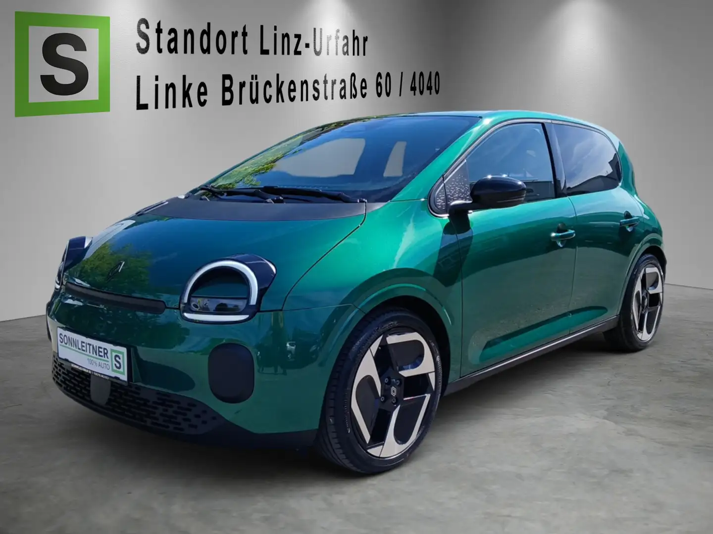 Renault Twingo TWINGO E-Tech Electric Techno 80 PS urban range Grün - 1