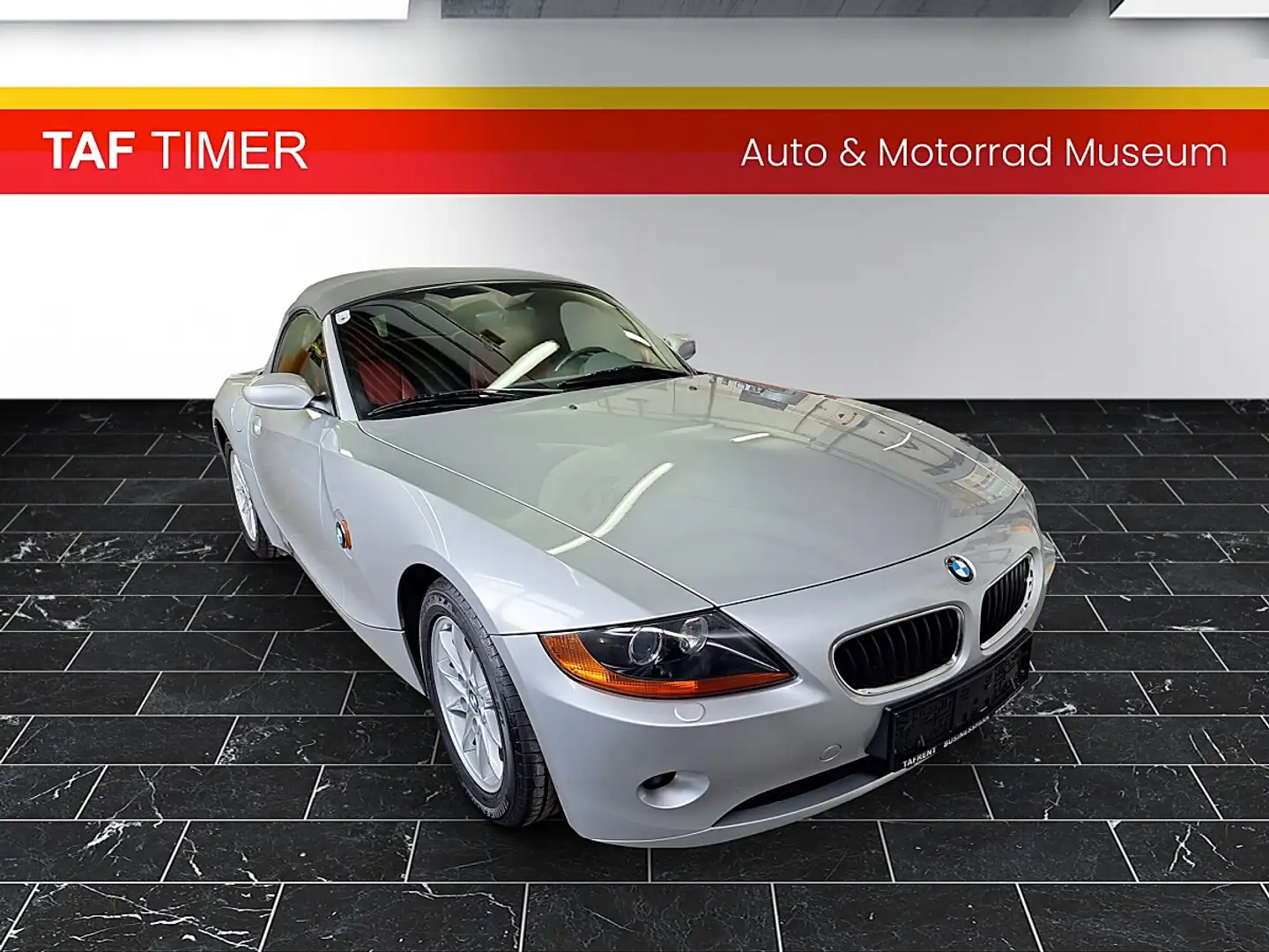 BMW Z4 2,5i E85 Roadster Cabrio ERSTBESITZ Silber - 1