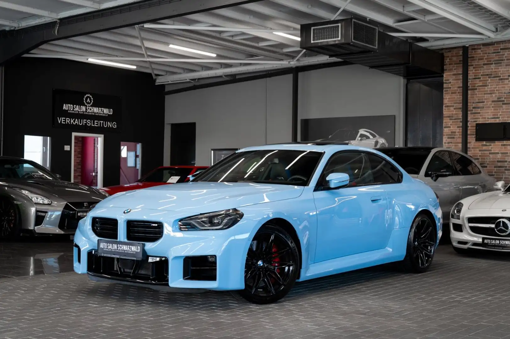 BMW M2 Coupe|M-SITZE|CARBON|HEAD-UP|PANO|LEDER|NAVI Blauw - 1