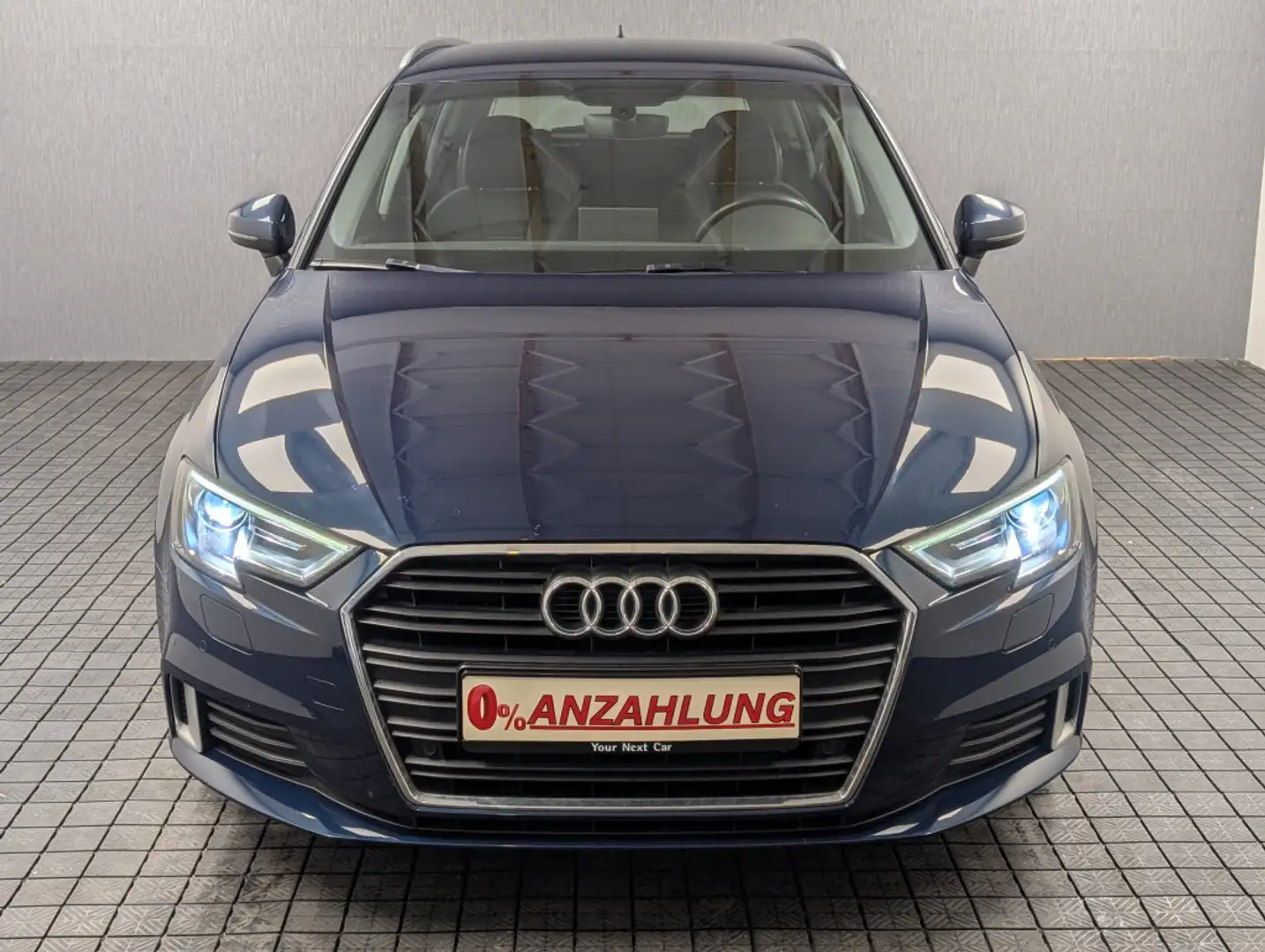 Audi A3 30TDI Sportback+Xenon+Navi+Temp+2 Zonen Klima Blau - 2
