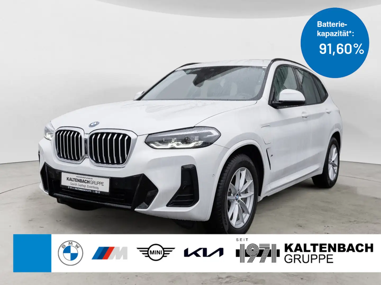 BMW X3 xDrive 30e M-Sport FACEL. AHK LED W-LAN Weiß - 1