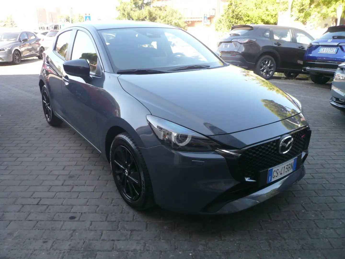 Mazda 2 2 III 2020 1.5 Hybrid Homura Aka 90cv Neopatentati Grigio - 2