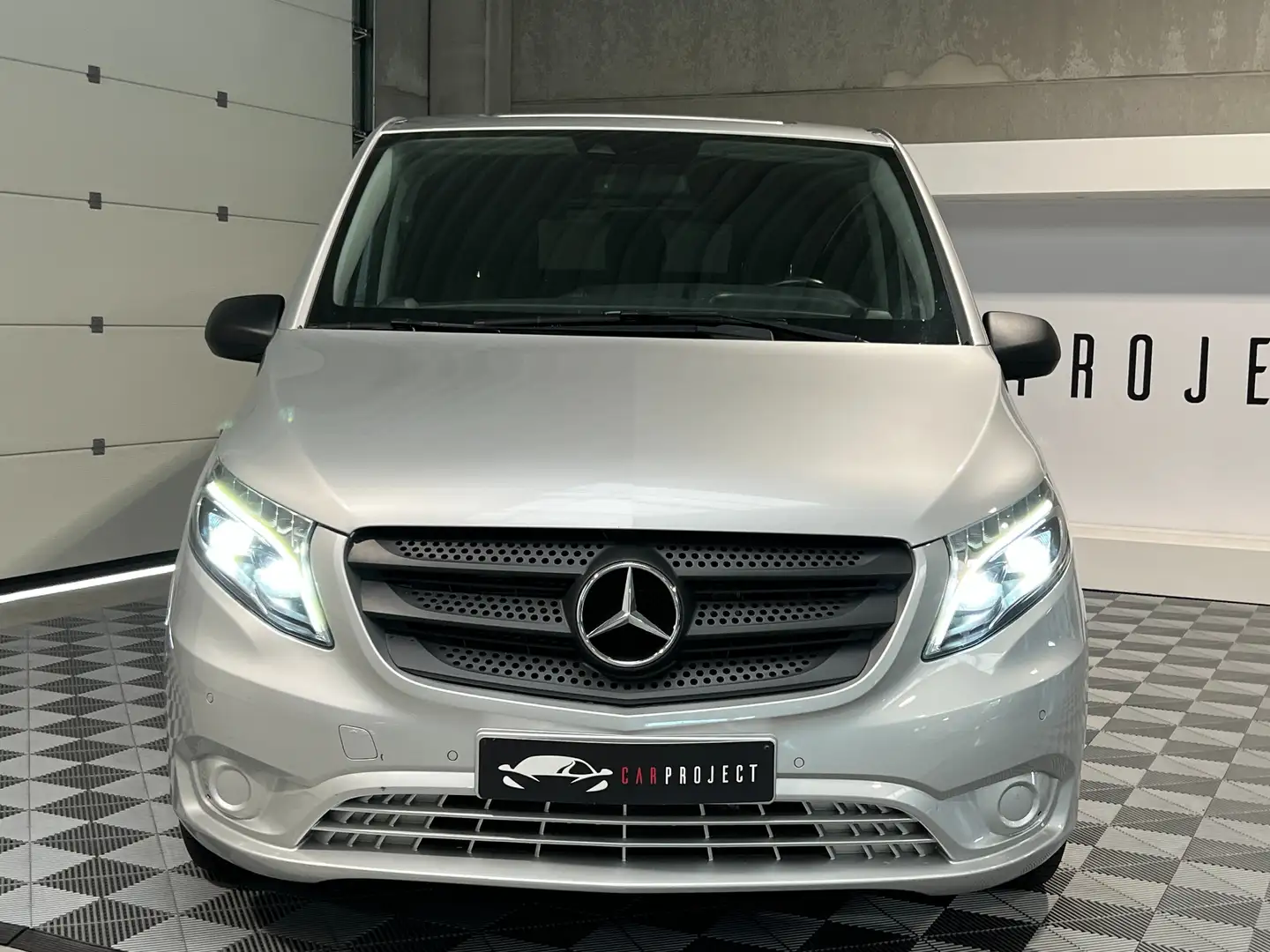 Mercedes-Benz Vito 119CDI A3/DOUBLE CAB/TVA RECUP/CUIR/LED/CAM Grijs - 2