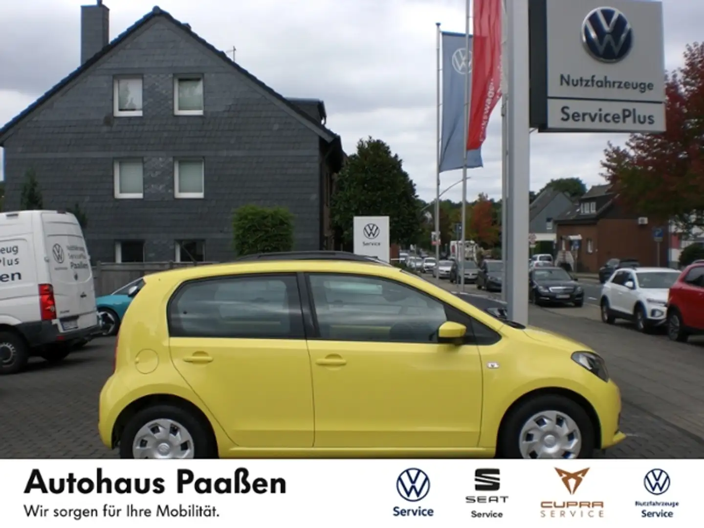 SEAT Mii Style 1.0 Klima PDC GRA SHzg Gelb - 1