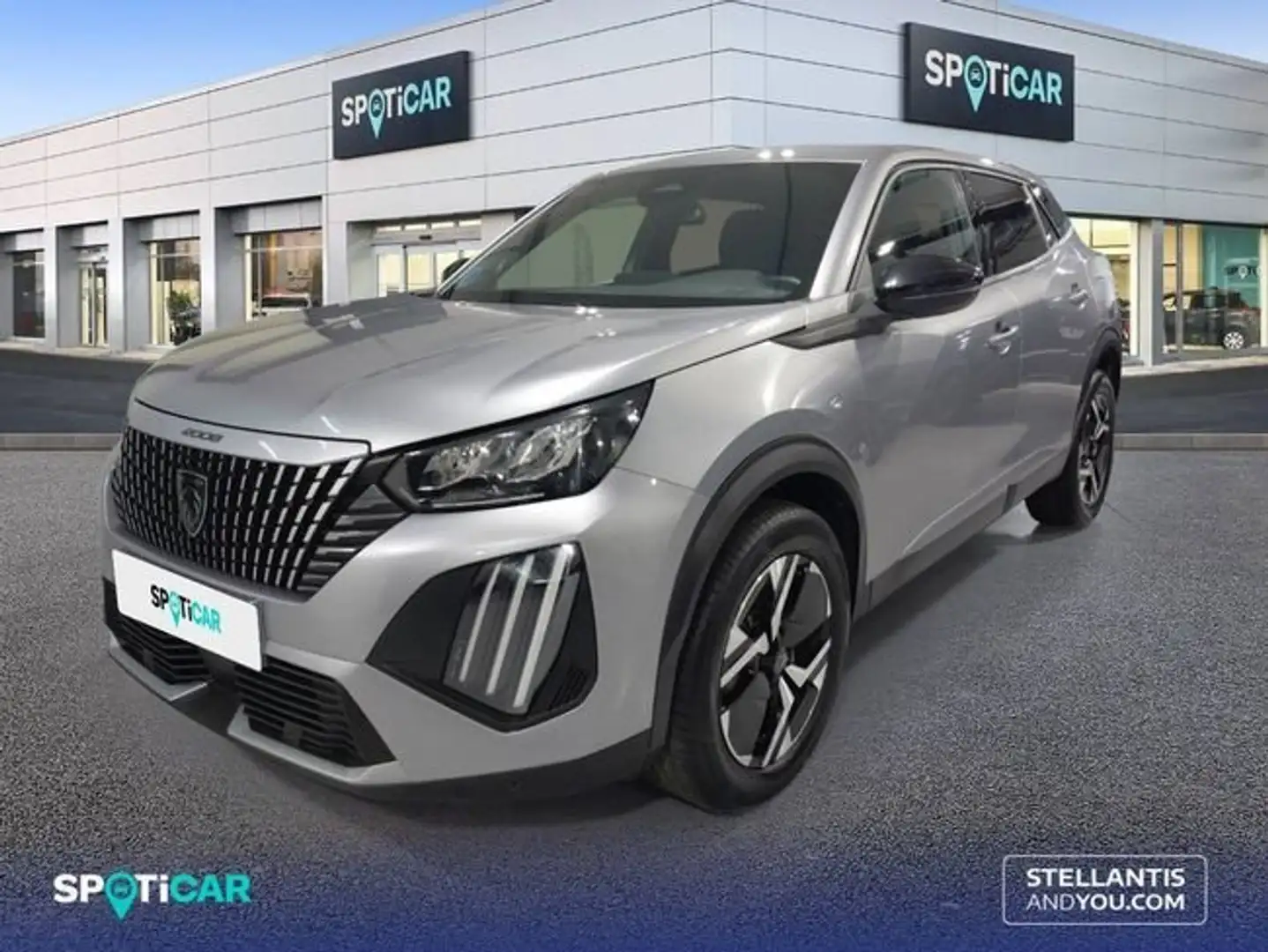 Peugeot 2008 N Hybrid 145 eDCS6 Allure Gris - 1