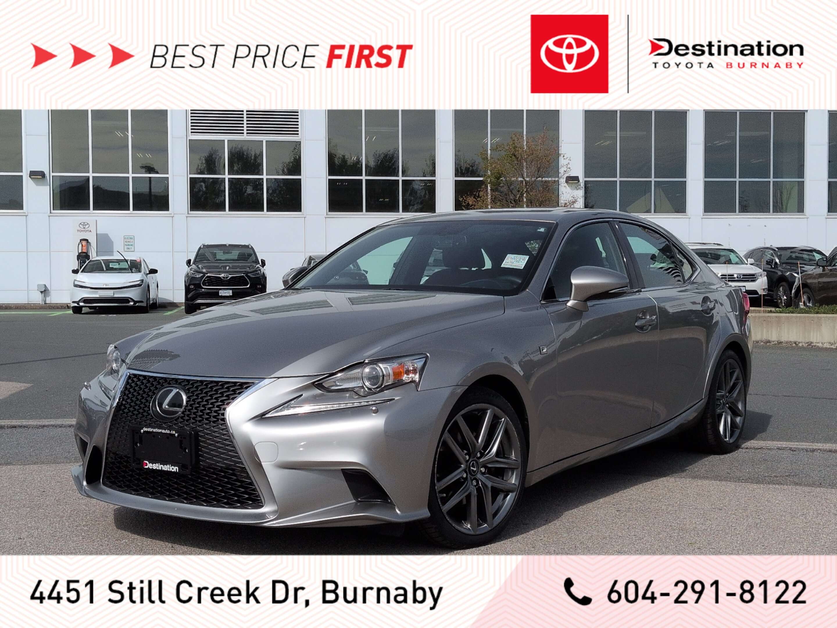 2014 Lexus IS 250 AWD F-Sport Executive - Great Shape, Loaded!