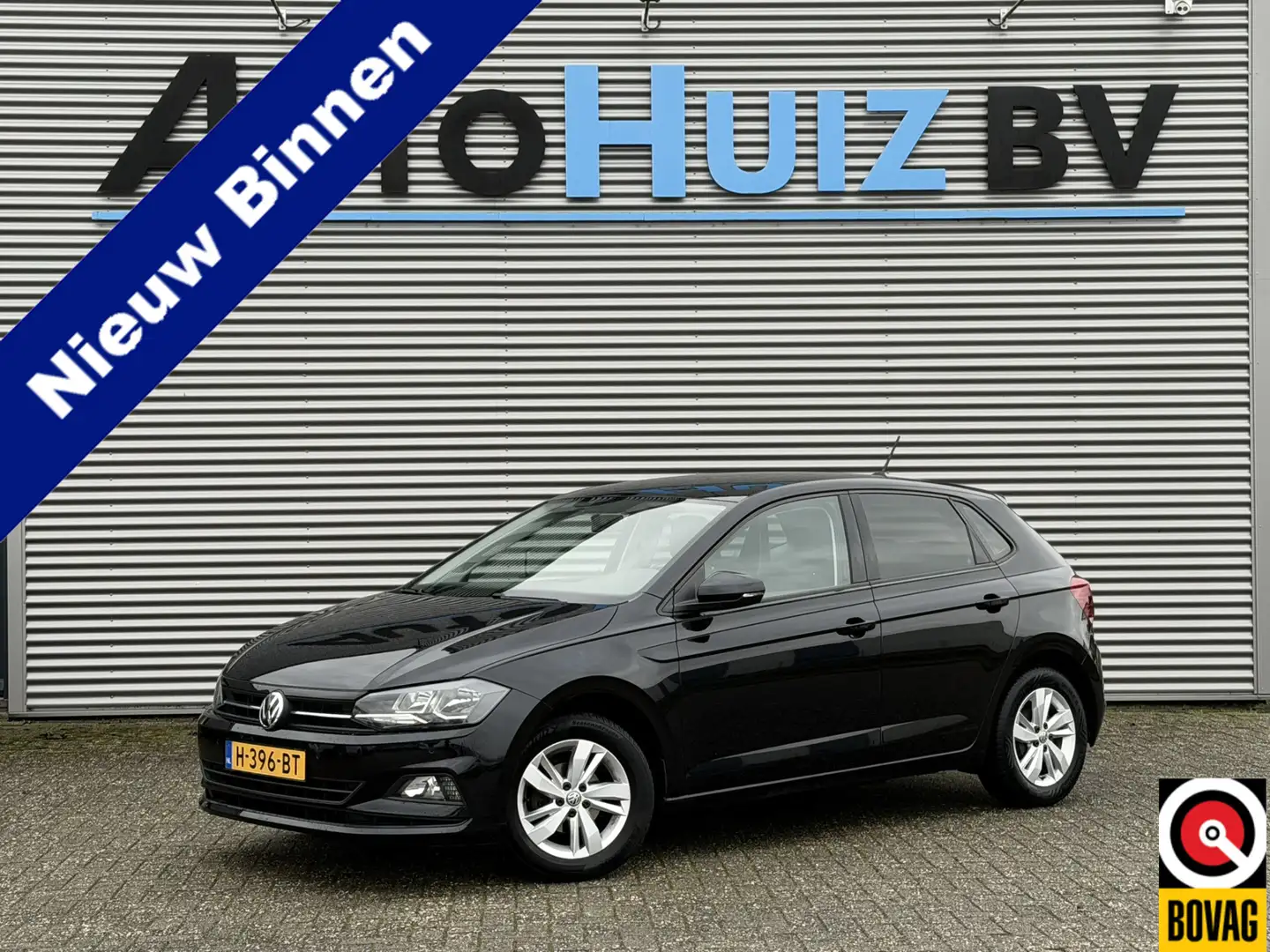 Volkswagen Polo 1.0 TSI Comfortline Business Navigatie ACC PDC Car Zwart - 1