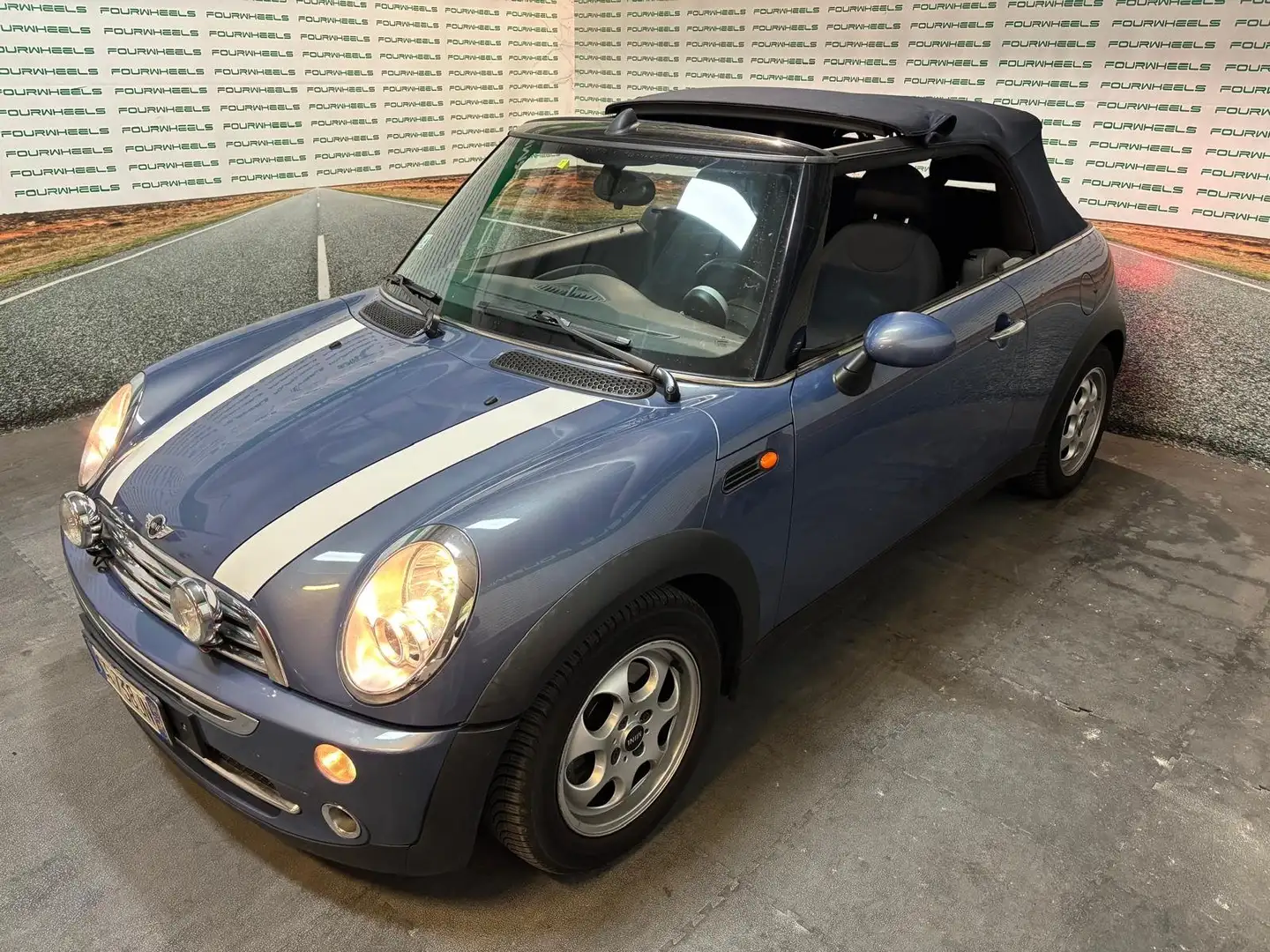 MINI Cooper Cabrio Mini II R52 Cabrio 1.6 Blu/Azzurro - 2