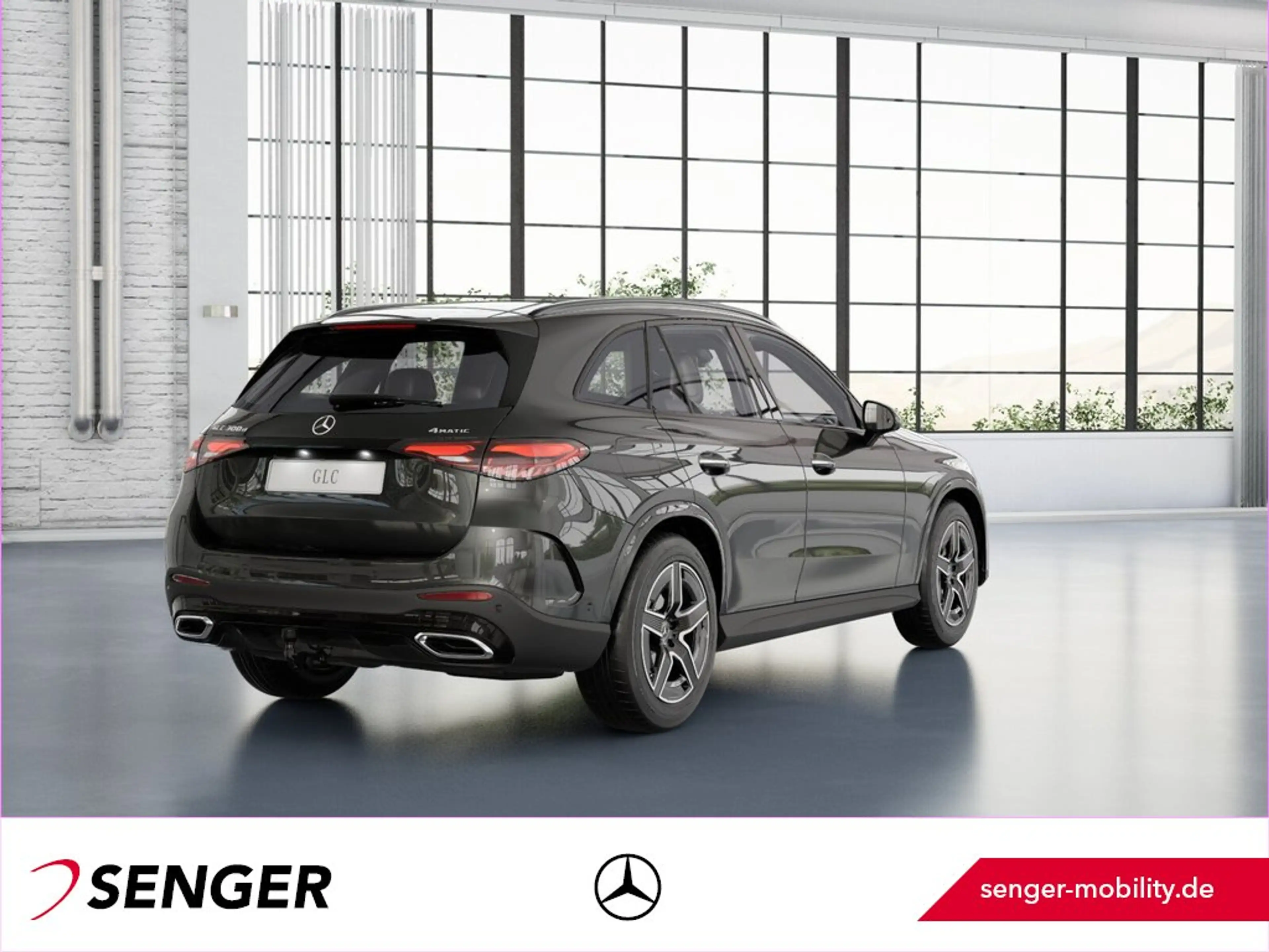 Mercedes-Benz GLC 300 d 4M AMG Premium+ Night Burmester AHK — photo 4