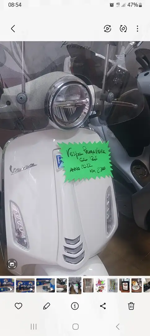 Piaggio Primavera 125 Wit - 2